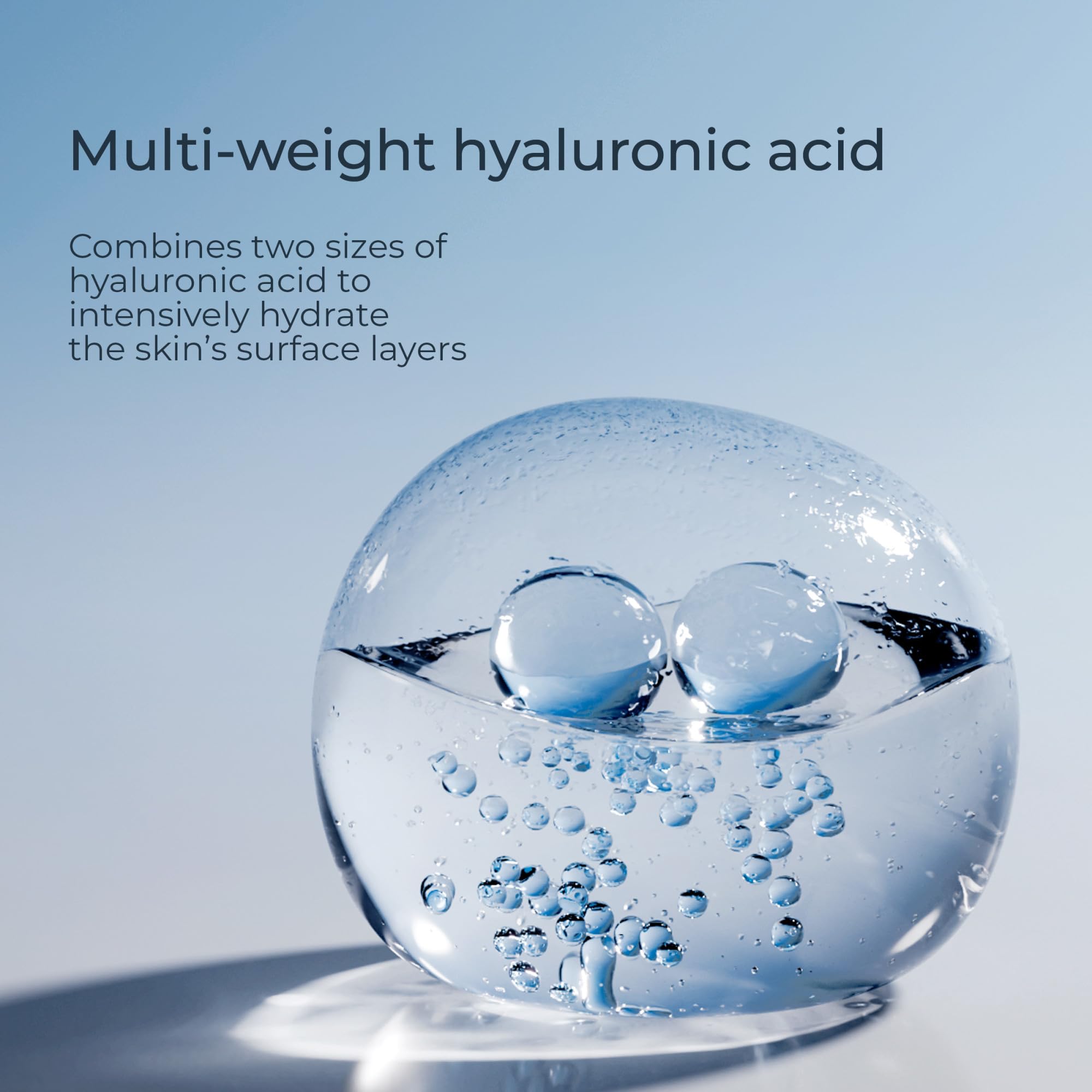Eucerin Immersive Hydration Night Gel antioxidant complex signals daily skin defense.