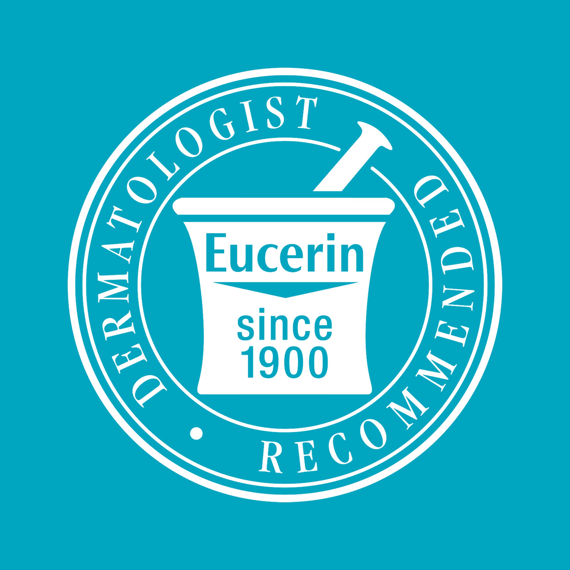 Eucerin Intensive Repair Lotion daily-use for hands and body in a bathroom setting
