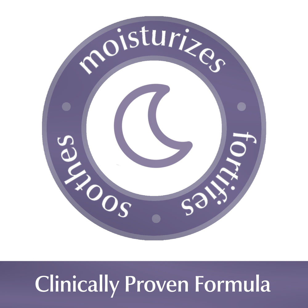 Eucerin Provitamin B5 ingredient close-up, illustrating conditioning hydration through the night.