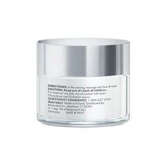 Eucerin Q10 night cream texture image demonstrates velvety application for nightly use