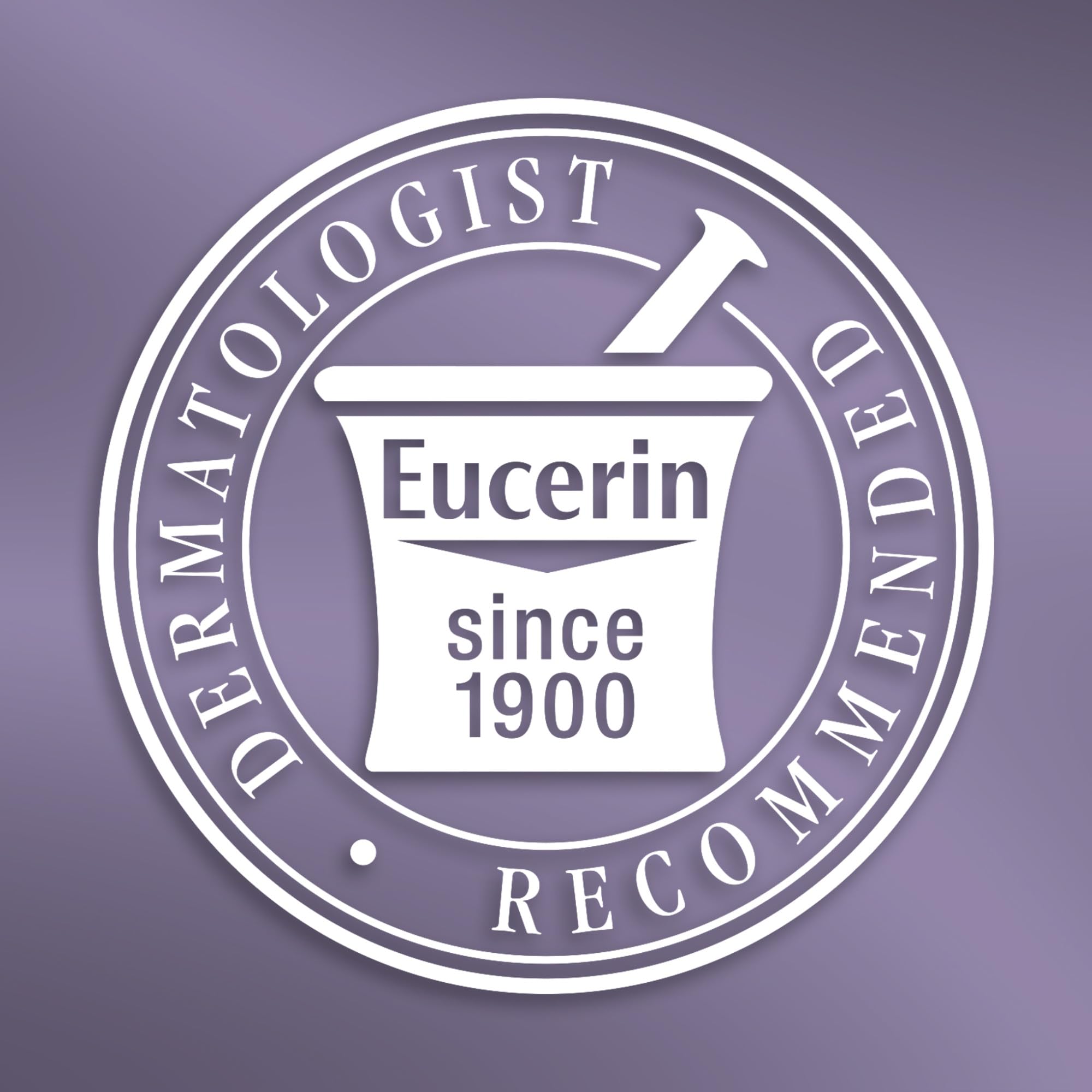 Eucerin Skin Balance Day Cream shown as non-comedogenic for sensitive skin.