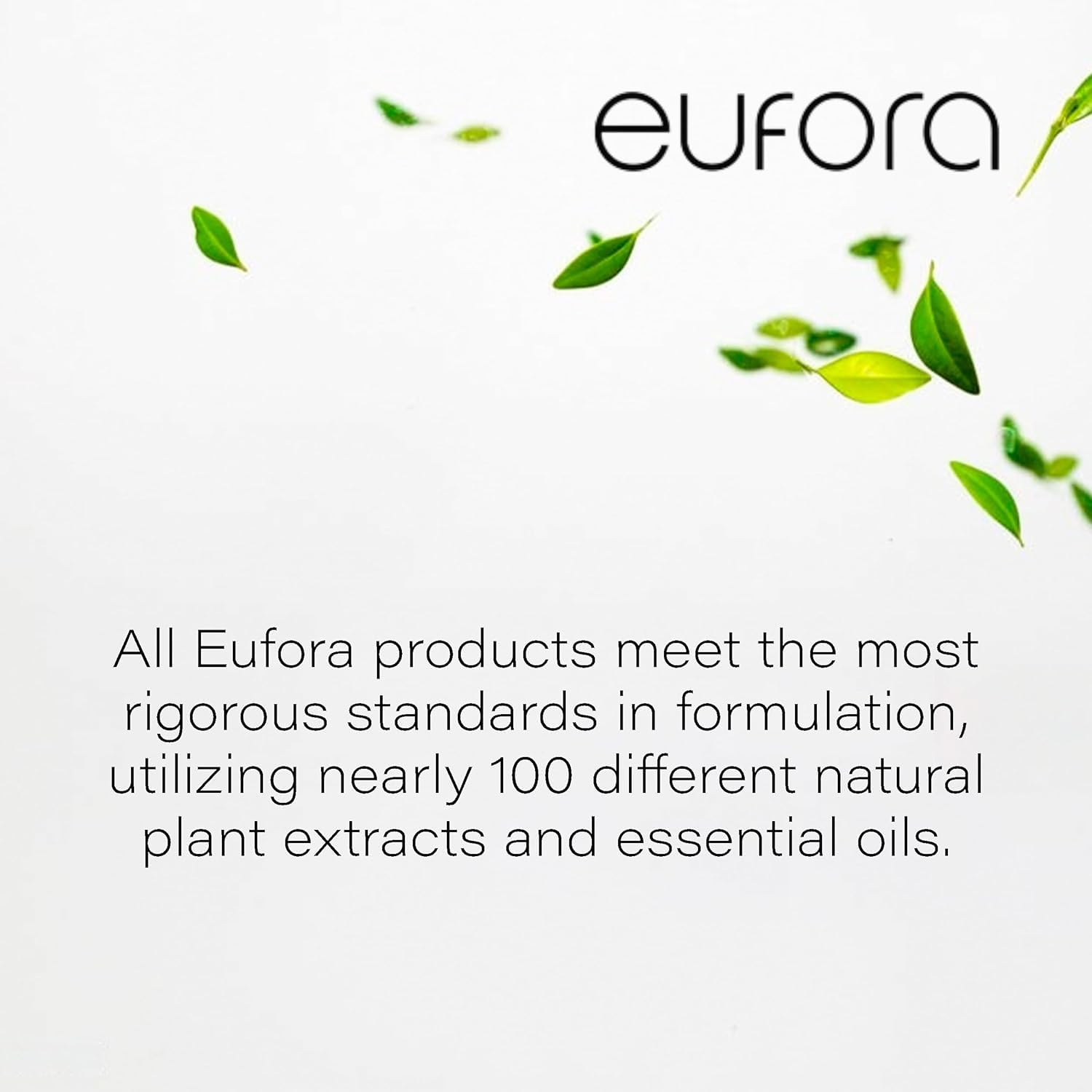 Hair after application with Eufora Hydration leave-in conditioner ready for styling.