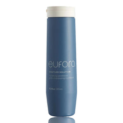 Eufora Moisture Solution Nourishing Conditioner bottle delivering deep hydration for damaged hair.