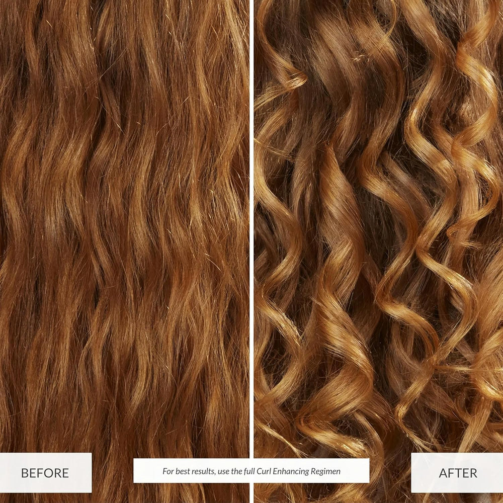 Eufora Perfect Curl Defining Solution layered with Forming Cream for hold.