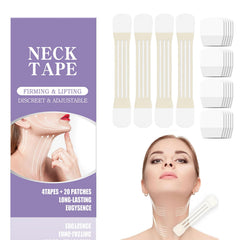 EUGYSENCE neck lift tape behind-neck invisible design for discreet contour under hair.