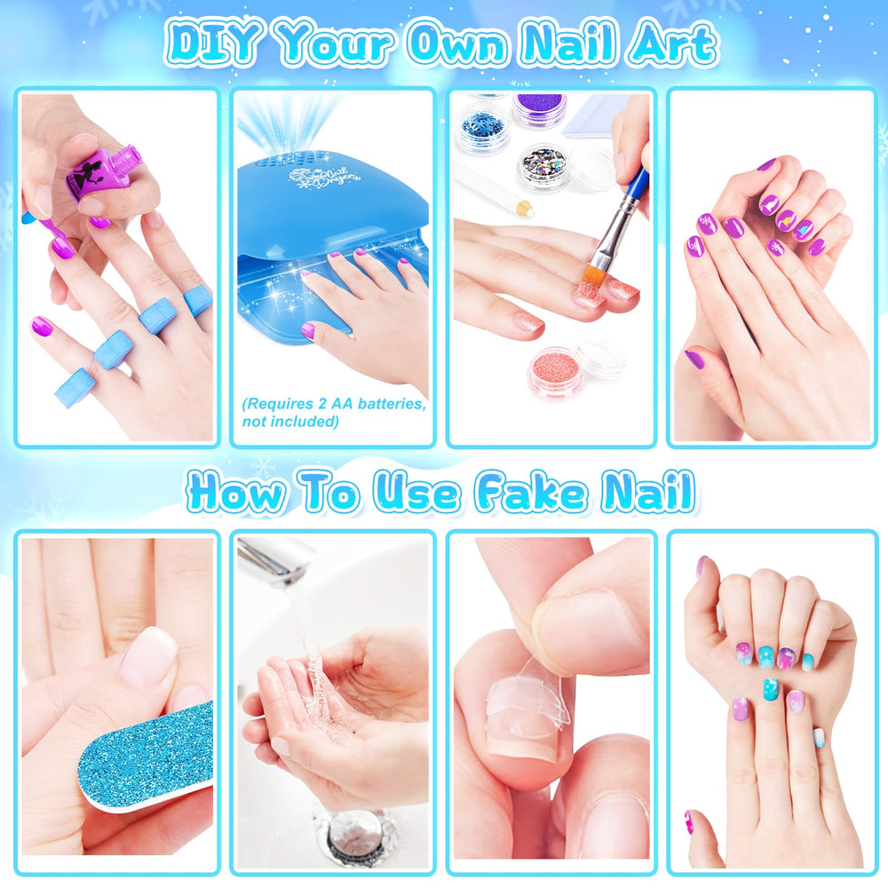 EULRGAUS nail glitter pieces add festive sparkle for imaginative designs.