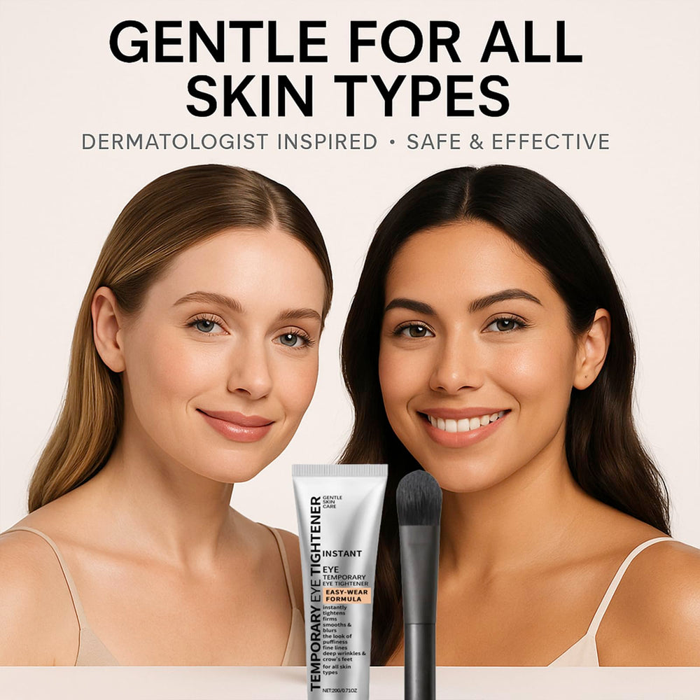 Euralissea Perfection Eye Tightener soft-focus look highlights a refreshed under-eye appearance.