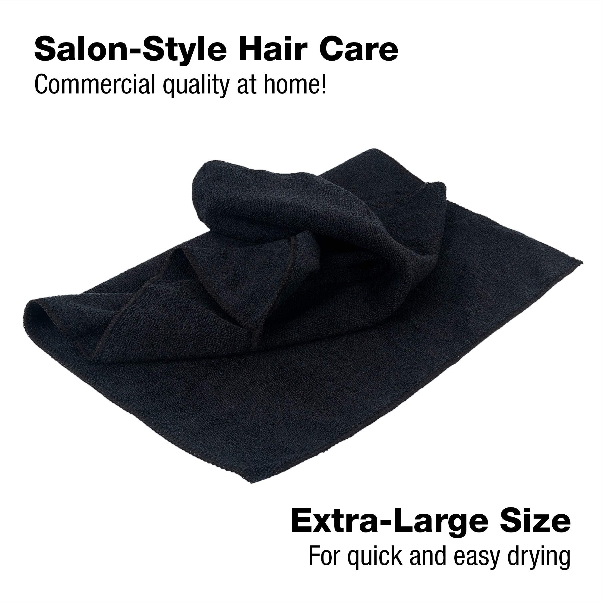 Eurow microfiber salon towels 10-pack bundle ready for spa mornings.