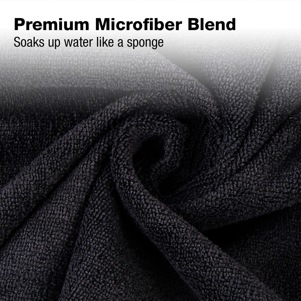 Eurow microfiber salon towels barber station use ready for daily tasks.