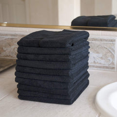 Eurow microfiber salon towels bleachproof fabric withstands chemicals and washing.