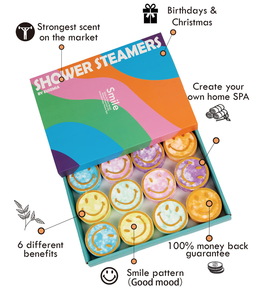 EUSEMIA rosemary-scent shower steamer for crisp herbal lift