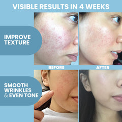 Eva Naturals collagen peptide serum silk-texture close-up for smooth application