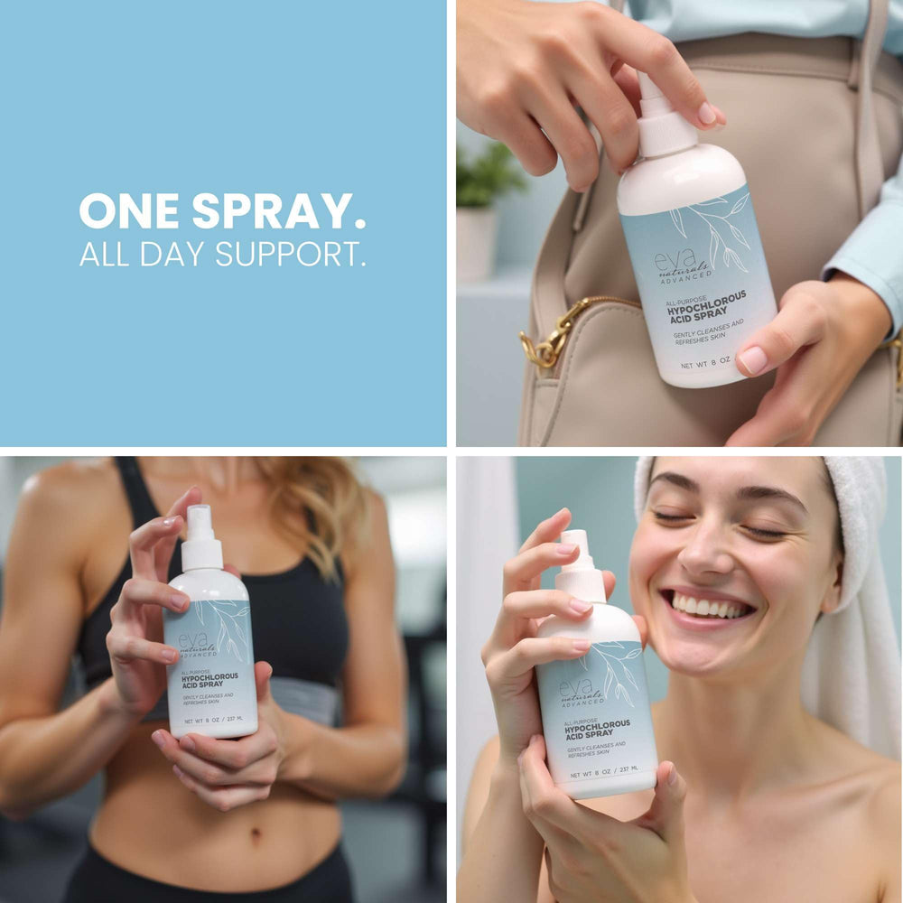 Eva Naturals HOCl baby skin spray is gentle for little ones