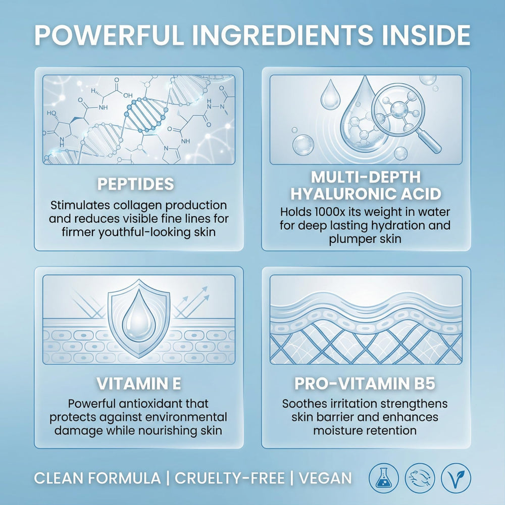 Eva Naturals fragrance-free formula is suitable for sensitive skin types.
