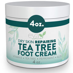 Eva Naturals Tea Tree Foot Cream cooling sensation on tired feet after use