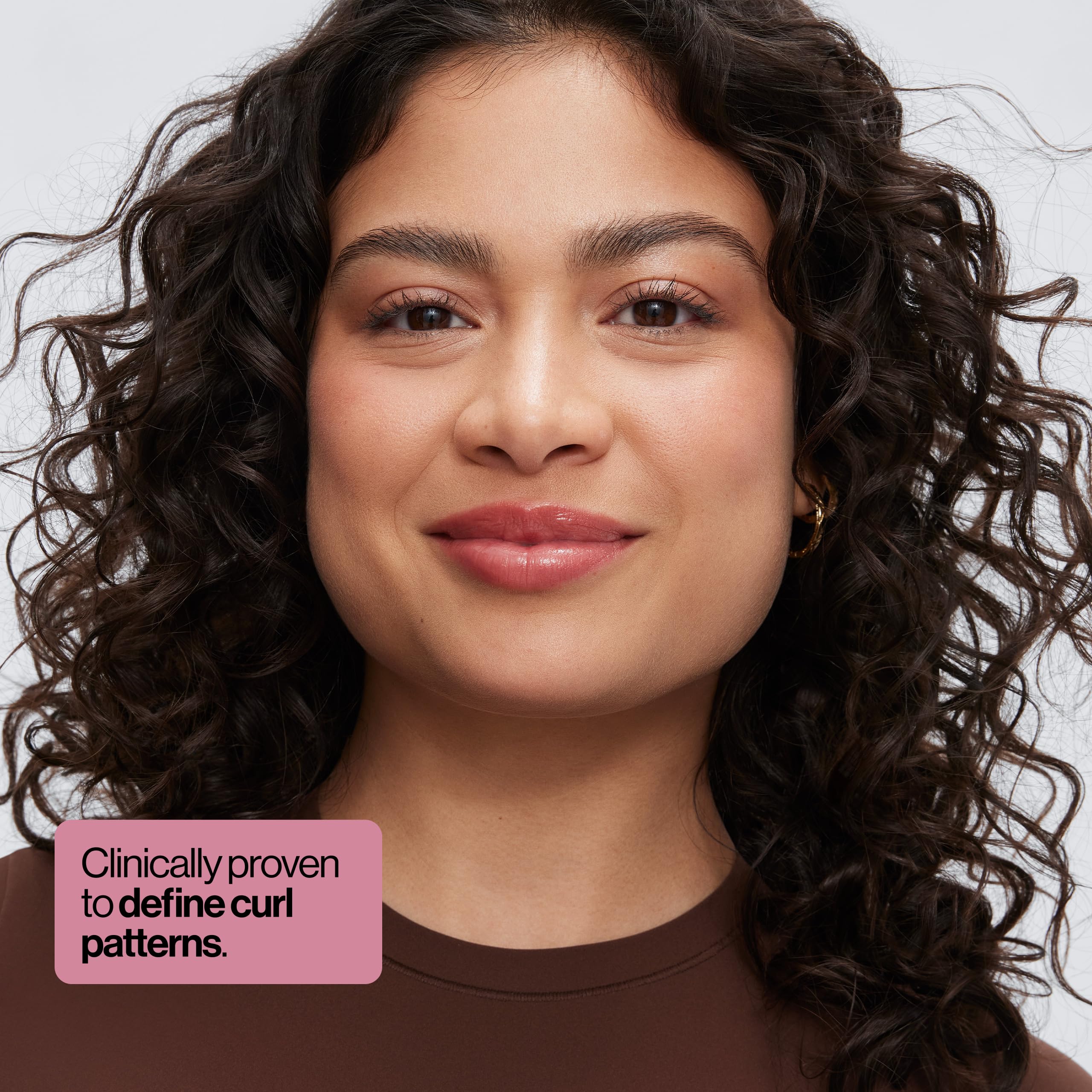 Eva NYC curl cream packaging front emphasizes a vegan, sulfate-free formula.