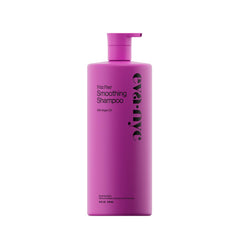 Eva NYC Frizz Fixer smoothing shampoo bottle front shows smoothing formula for frizz control