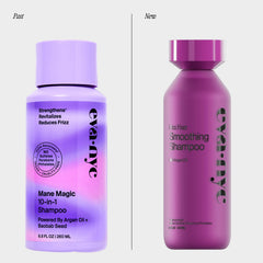 Eva NYC Frizz Fixer smoothing shampoo lather demonstrates rich foam for smoother strands