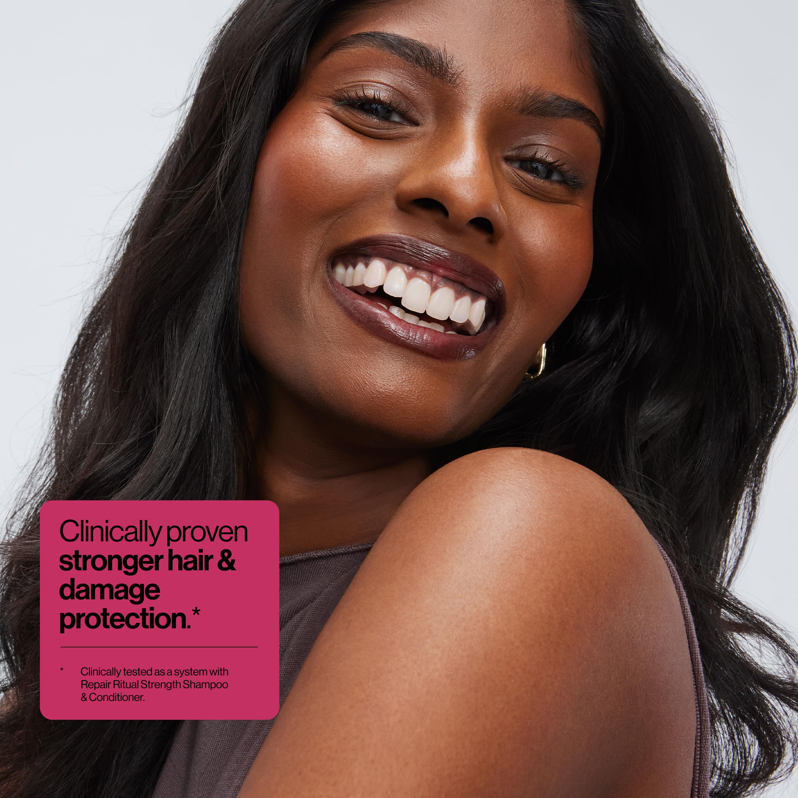 Eva NYC Repair Leave-In bottle back showing Bond Technology and color protection benefits