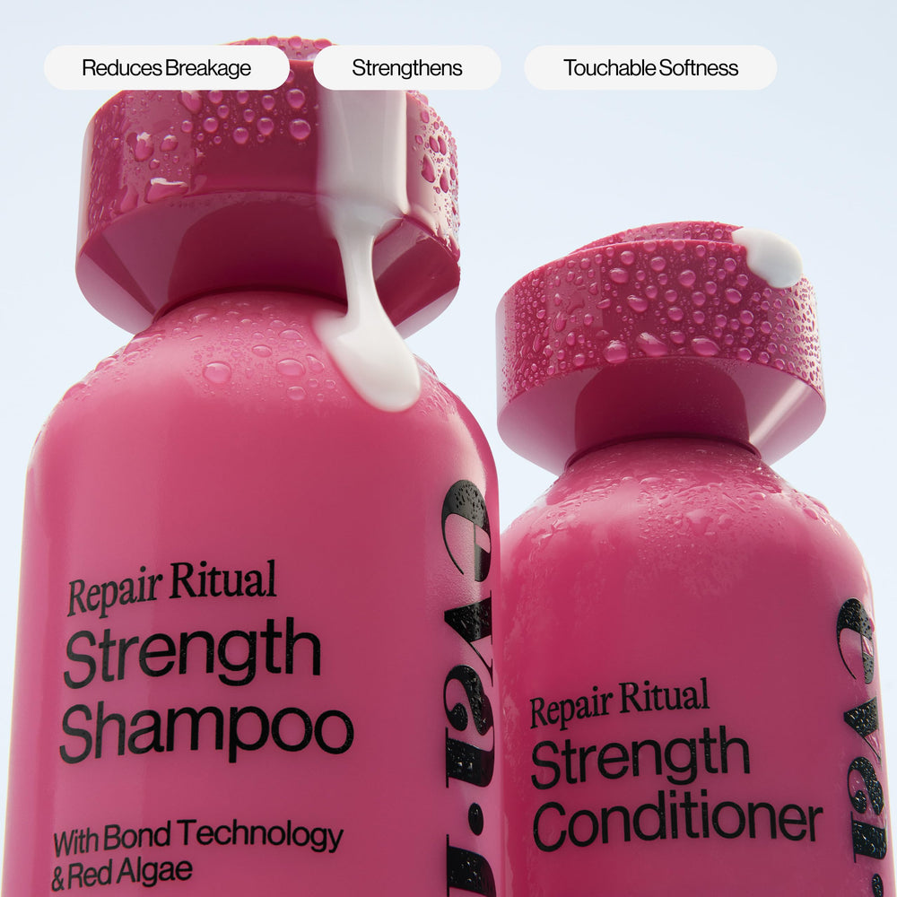 Eva NYC Ritual Repair Shampoo with orange zest and sage scent in view
