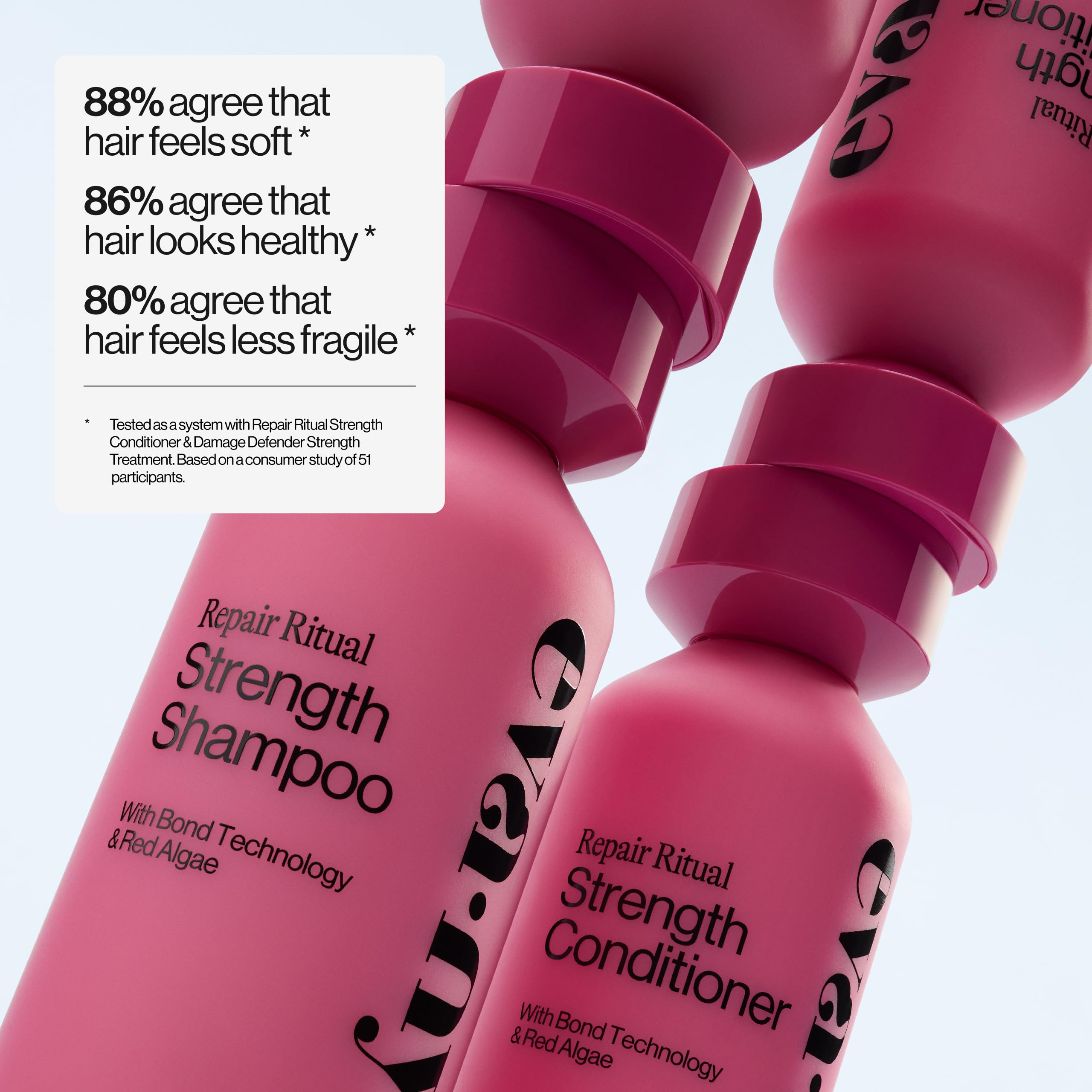 Eva NYC Ritual Repair Shampoo shower scene evokes premium repair routine