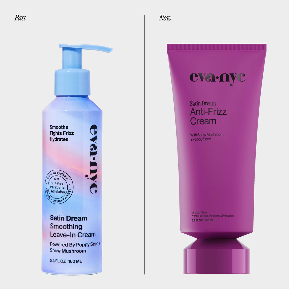 Close-up of Snow Mushroom and Poppy Seed Oil ingredients in Eva NYC formula