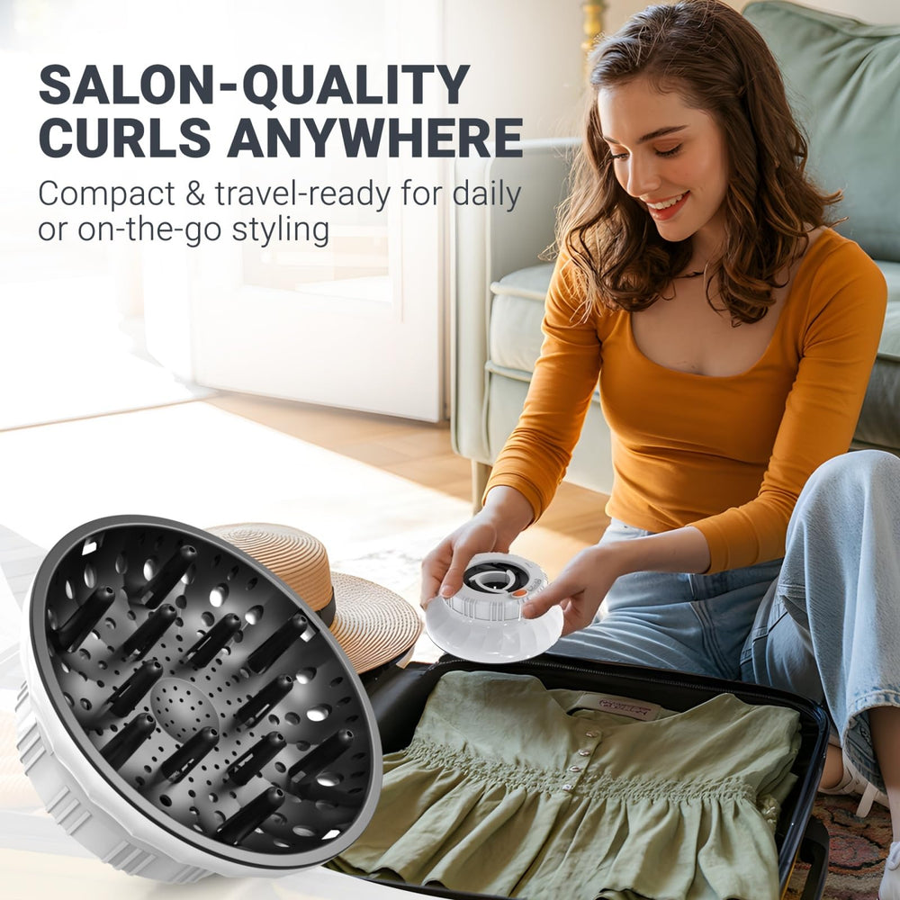 Evalunira universal diffuser secure-fit detail emphasizes silicone grip for stable use.