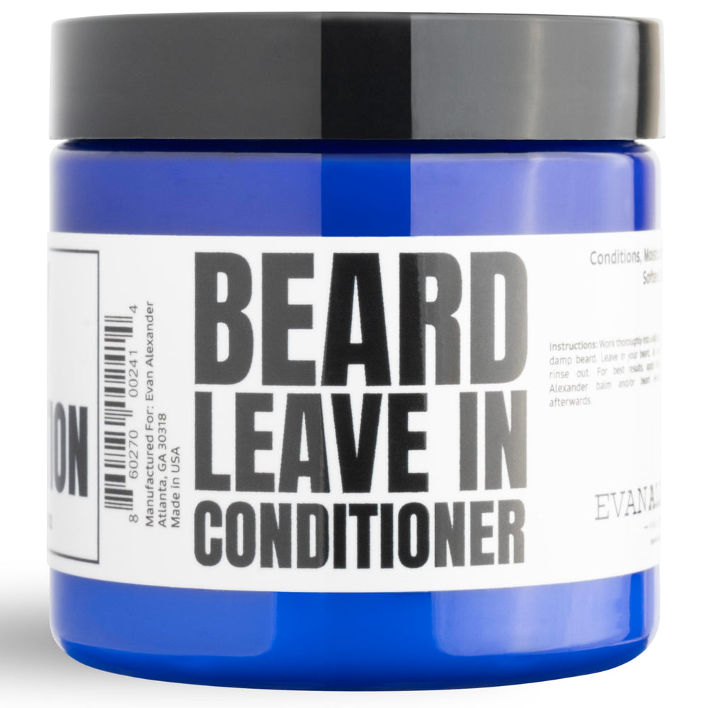 Evan Alexander MY Hydration Beard apply-hands shows easy detangling and softer beard.