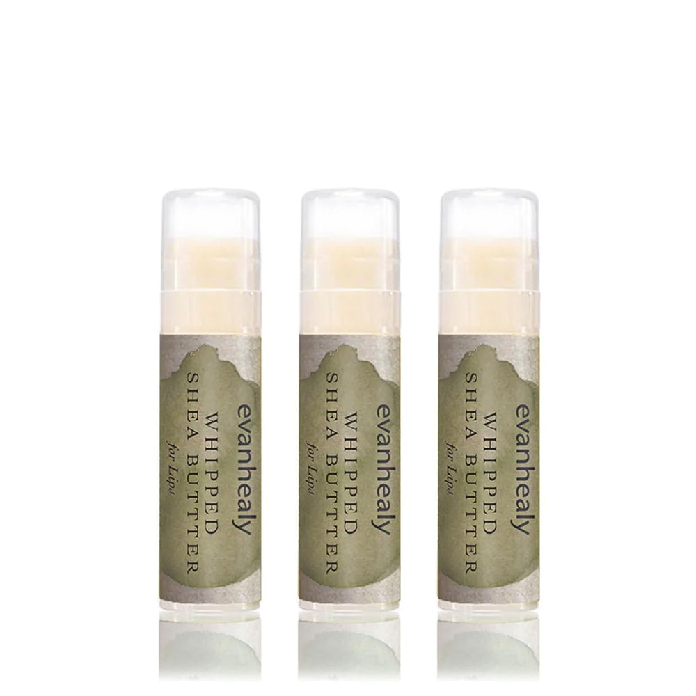 evanhealy whipped shea butter lips pack provides on-the-go hydration and lip nourishment.