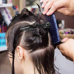 Evans value pack Brazilian keratin hair smoothing application set closeup enables precise at-home use.