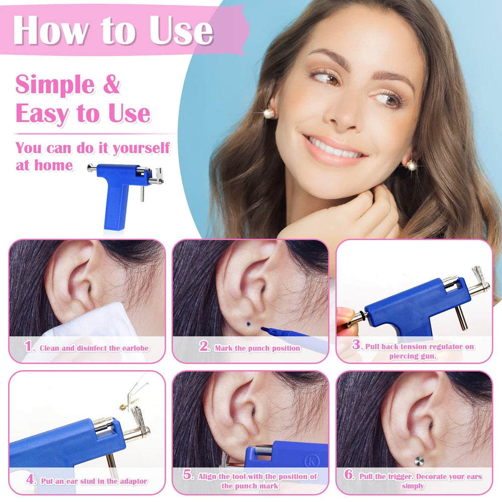 Evatage round mirror and maker pen aid precise alignment for best results.