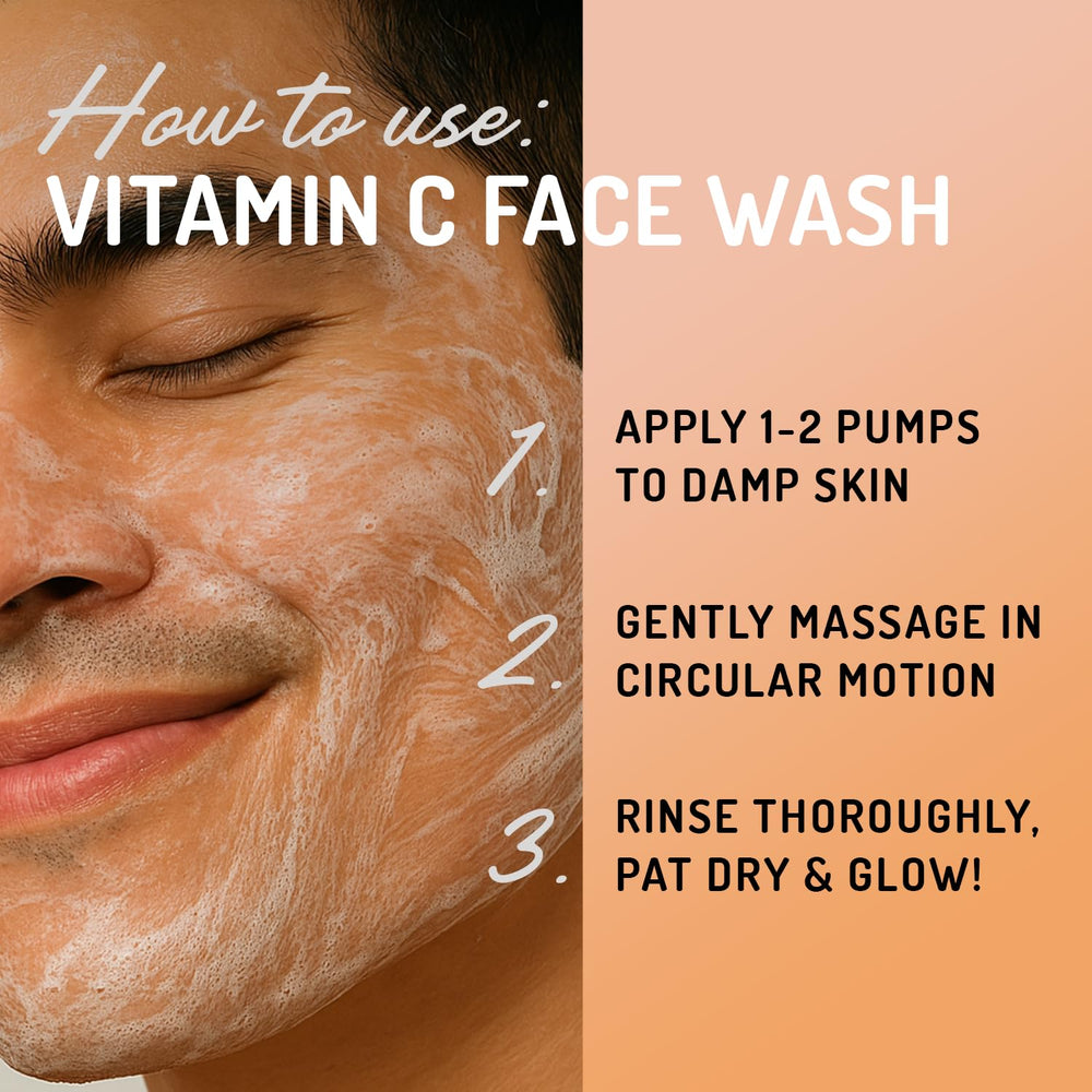 Eve Hansen Vitamin C Cleanser gel texture ready for daily use on skin.