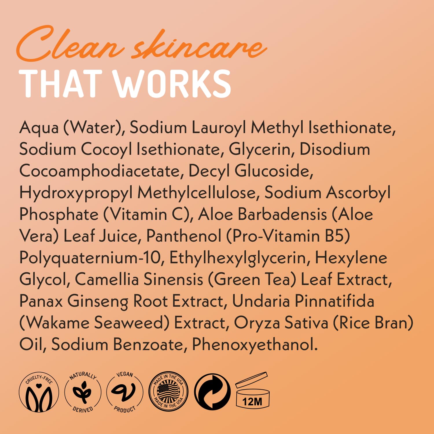 Eve Hansen Vitamin C Cleanser morning-routine-scene evokes fresh-start feel.