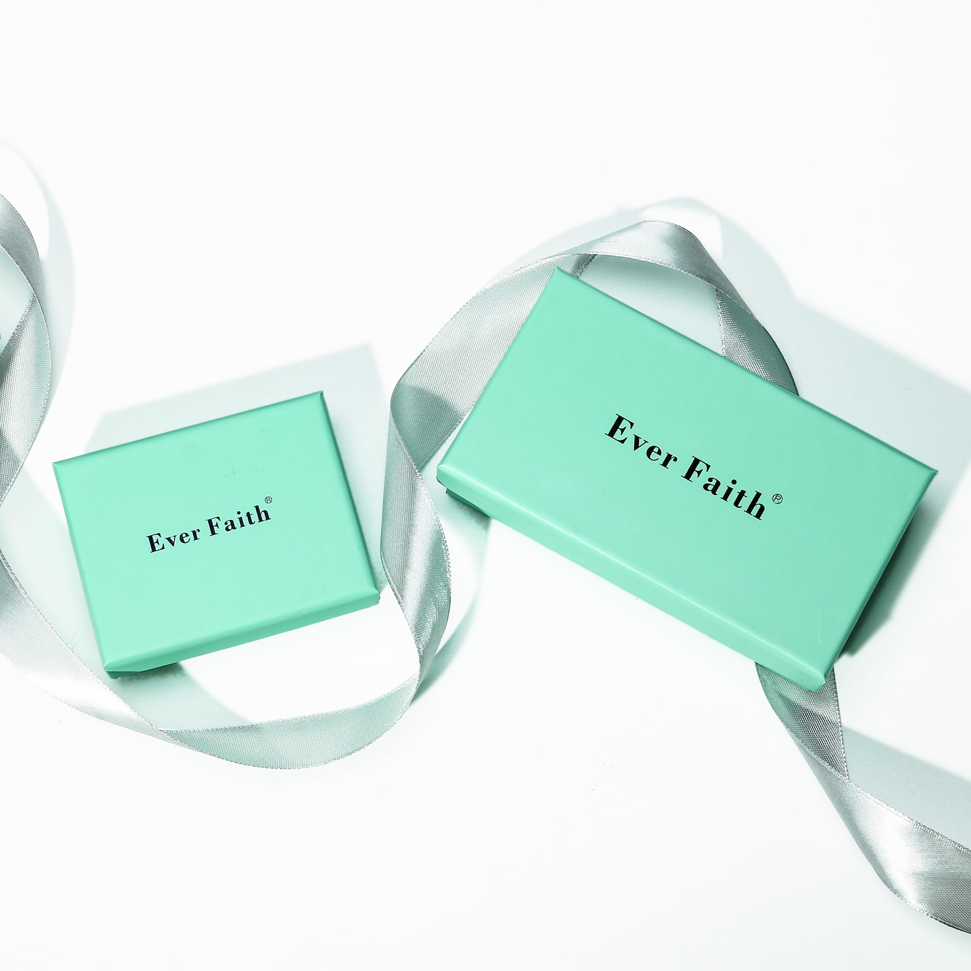 EVER FAITH snowflake hair comb packaging care emphasizes durable silver-tone finish.