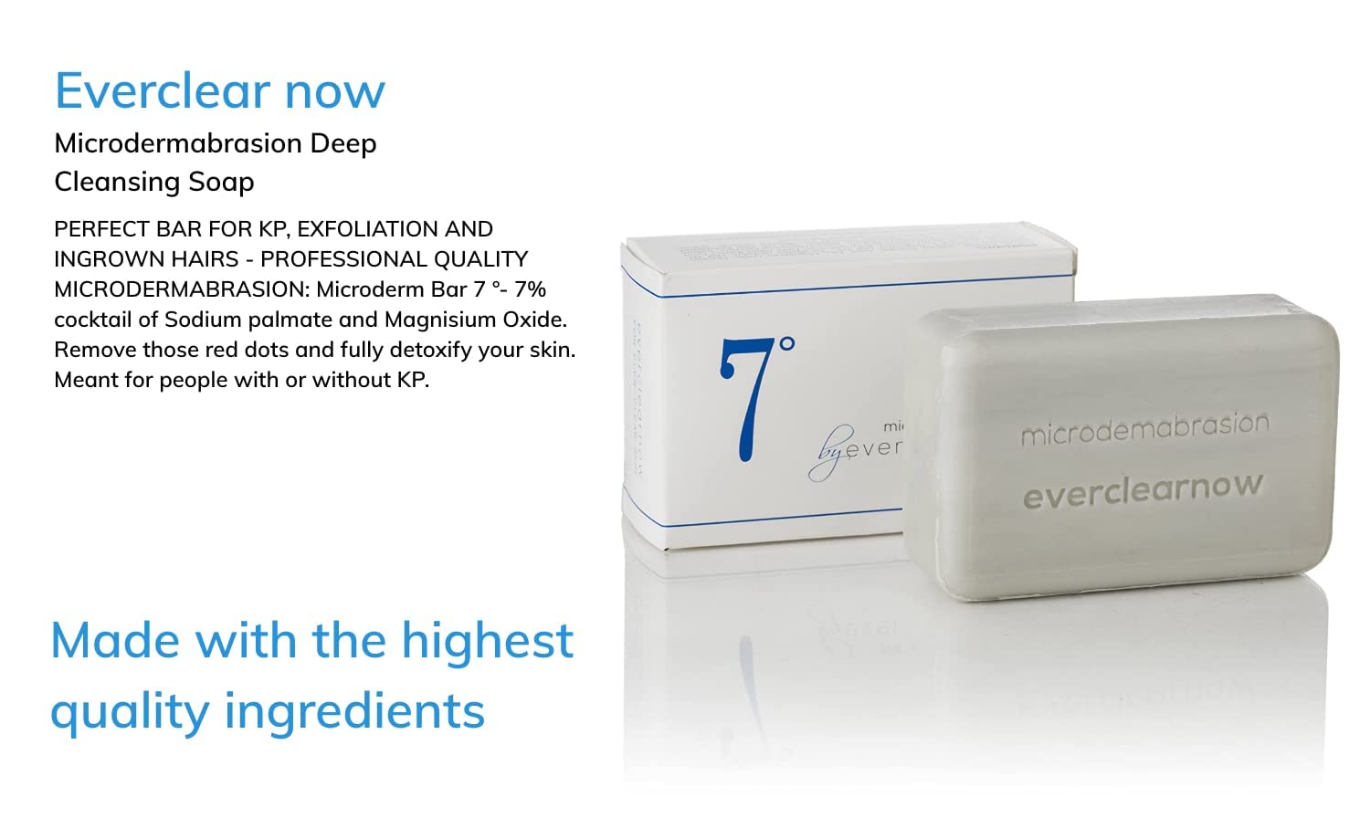EVERCLEARNOW tone-evening scrub helps reduce redness and uneven skin tone