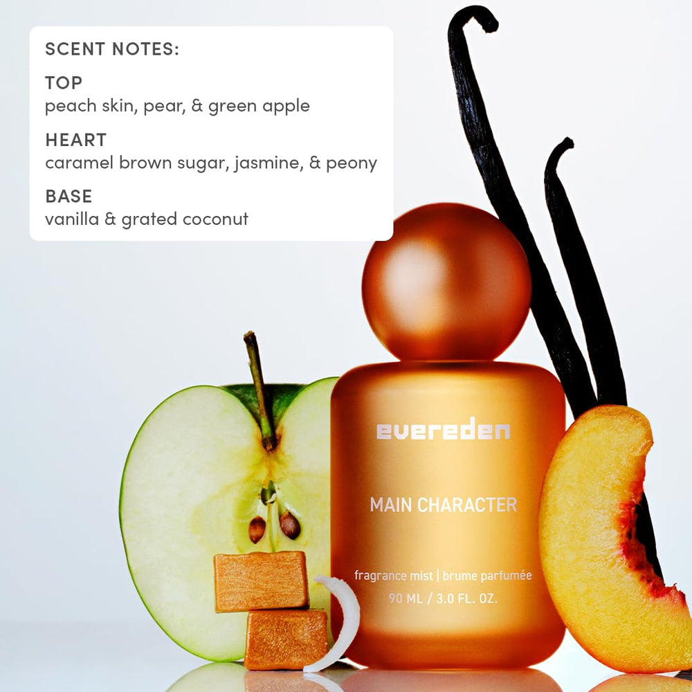 Evereden Fragrance Mist jasmine and peony detail for floral experience