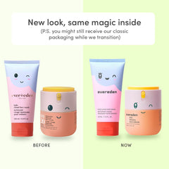Evereden Kids Cloud Face Wash texture closeup highlights pillowy foam kids love