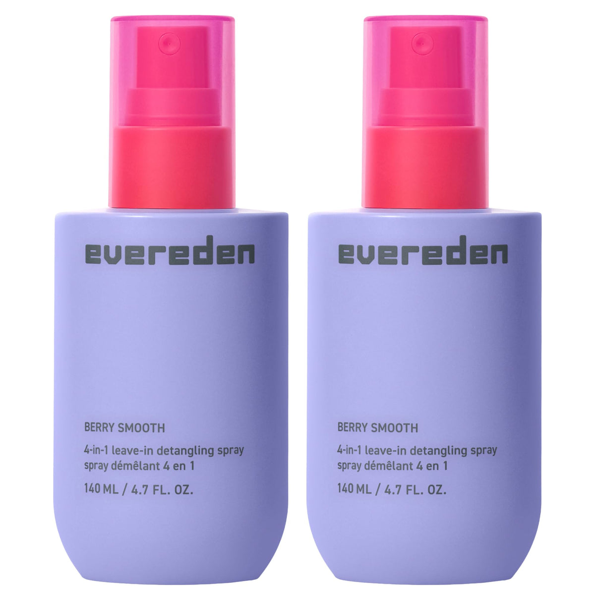 Evereden Kids Detangler Spray bottle ready for quick detangling on kids' hair.