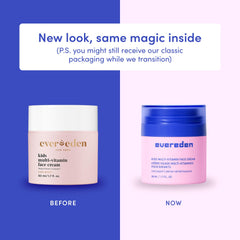 Evereden Kids Face Cream texture closeup shows smooth, lightweight hydration.