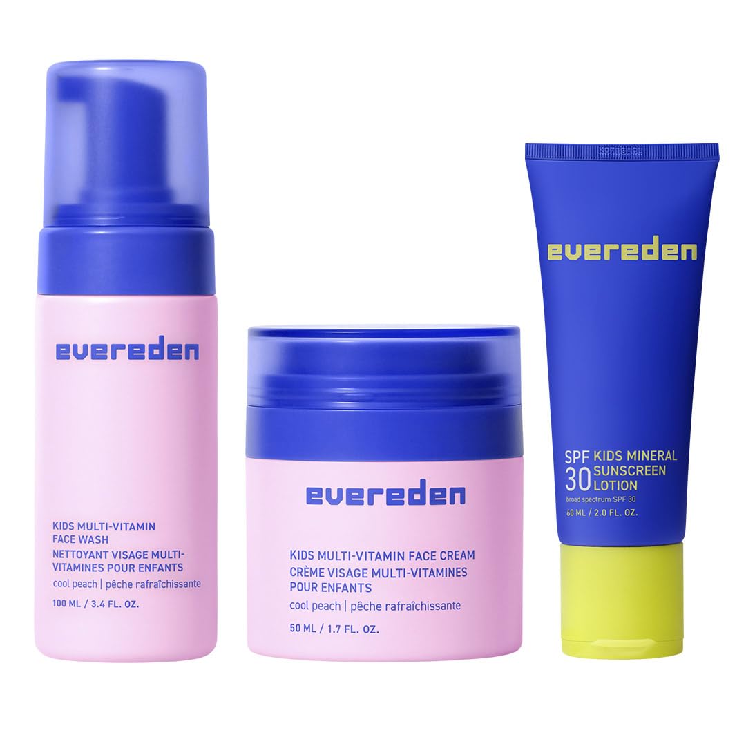 Evereden Kids Face Wash foamy lather for gentle daily cleansing