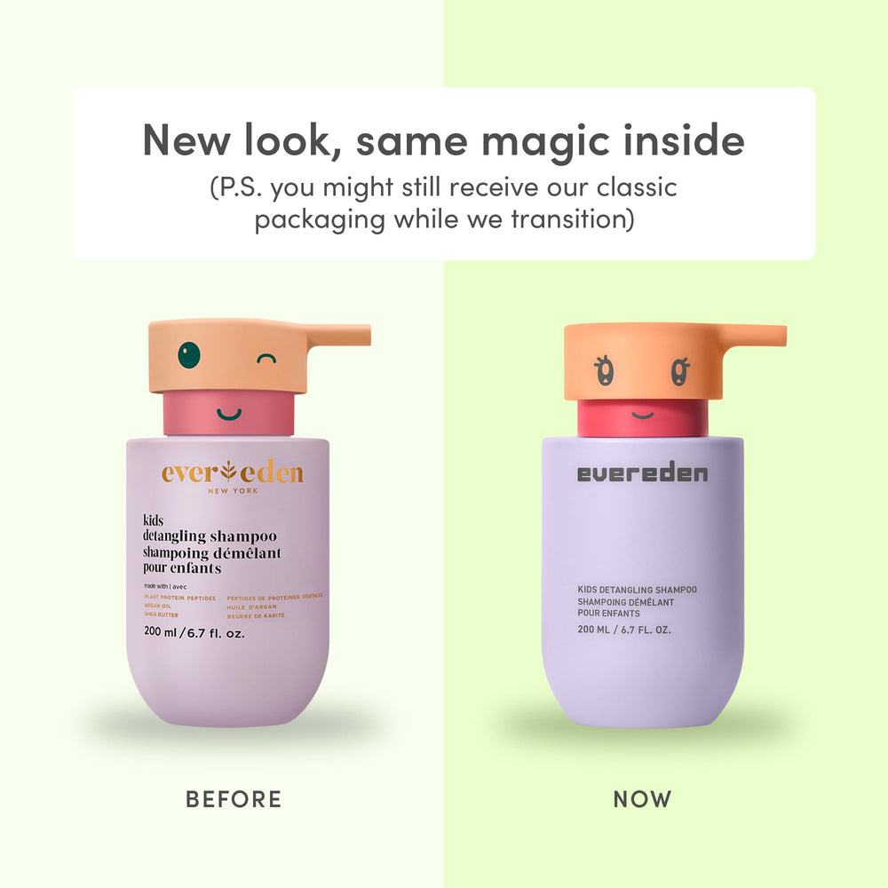 Evereden Kids Shampoo foamy lather demonstrates soft, kid-friendly cleansing.