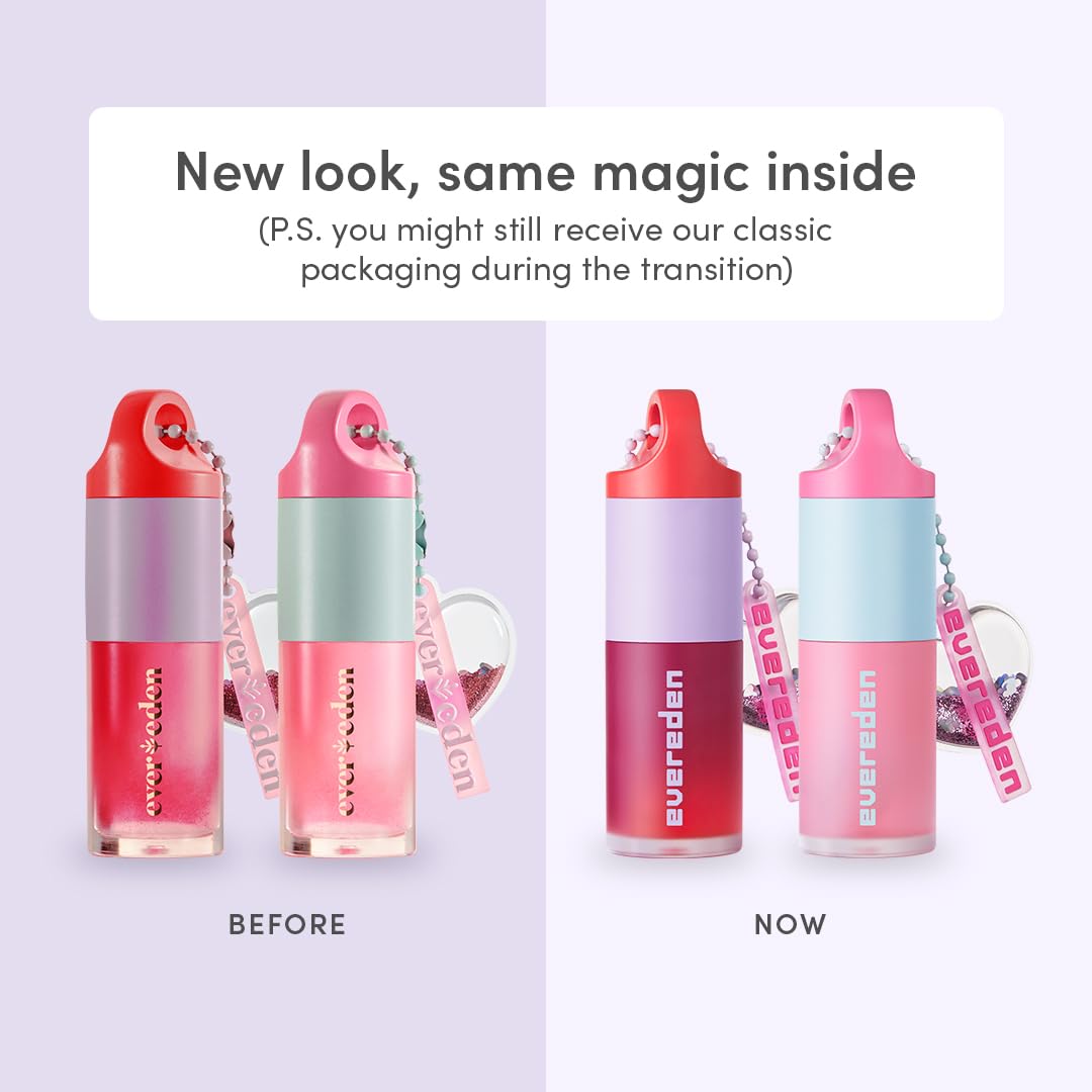 Evereden Kids tinted lip gloss sheer red packaging showcases clean vegan formula.