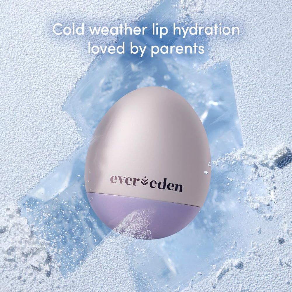 Evereden lip balm hands applying demonstrates family-friendly use and gentle protection