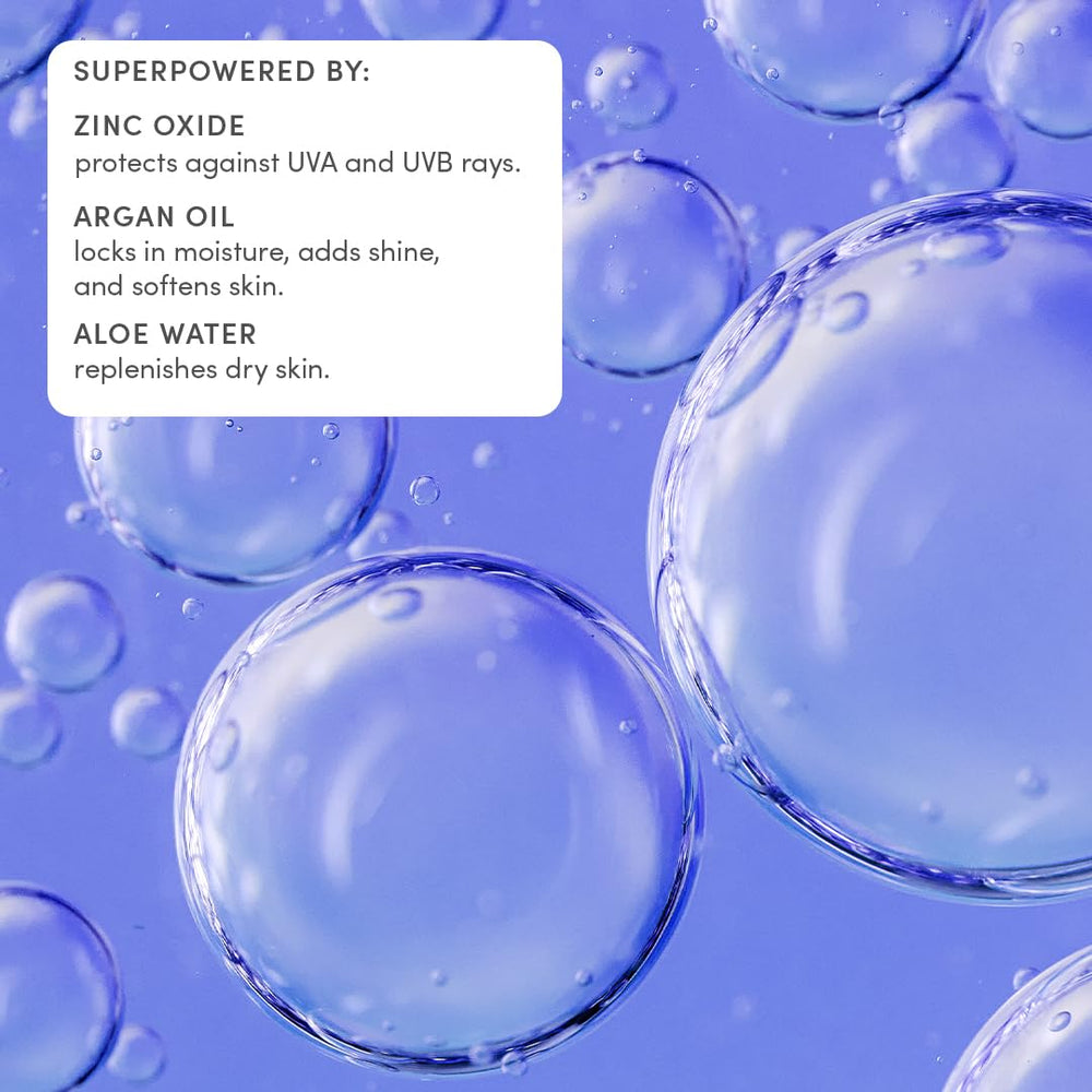 Evereden SPF50 Fluid Silk Mineral Kids Sunscreen clip-on ring for on-the-go protection.