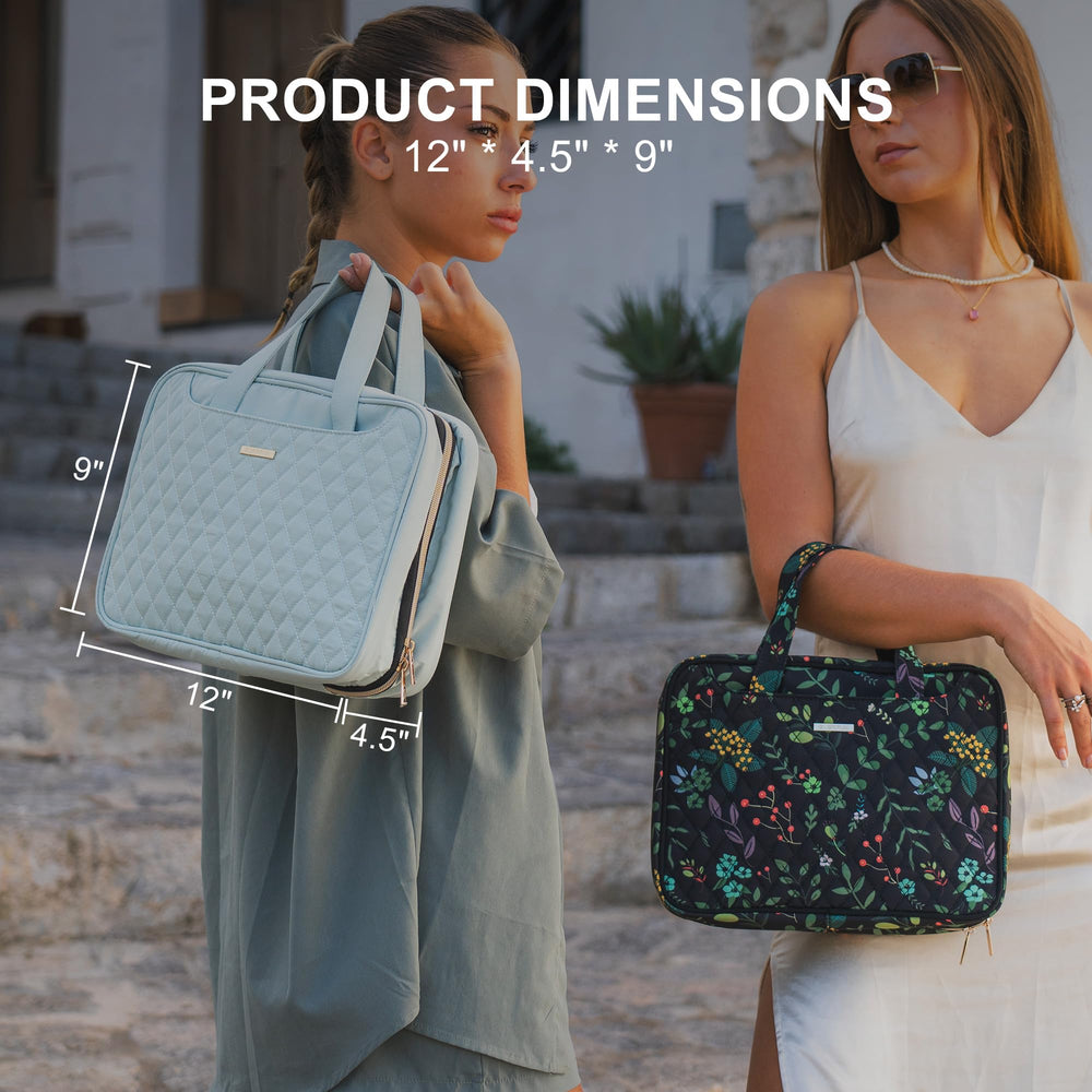 Everfun travel bag multipurpose design for makeup, toiletries, gym and travel