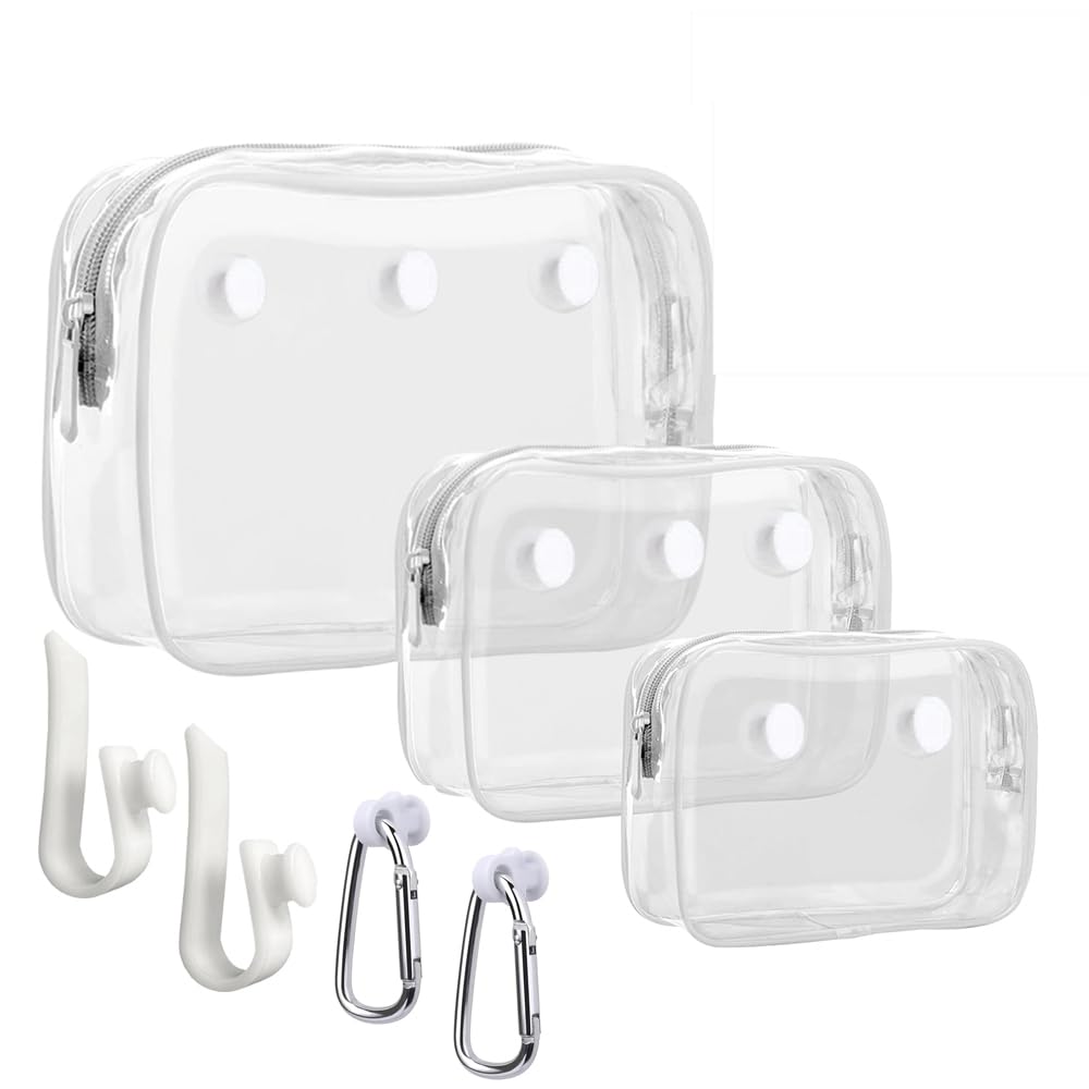 Everfunny Bogg bolsa playa transparente, fácil localización de objetos en la playa