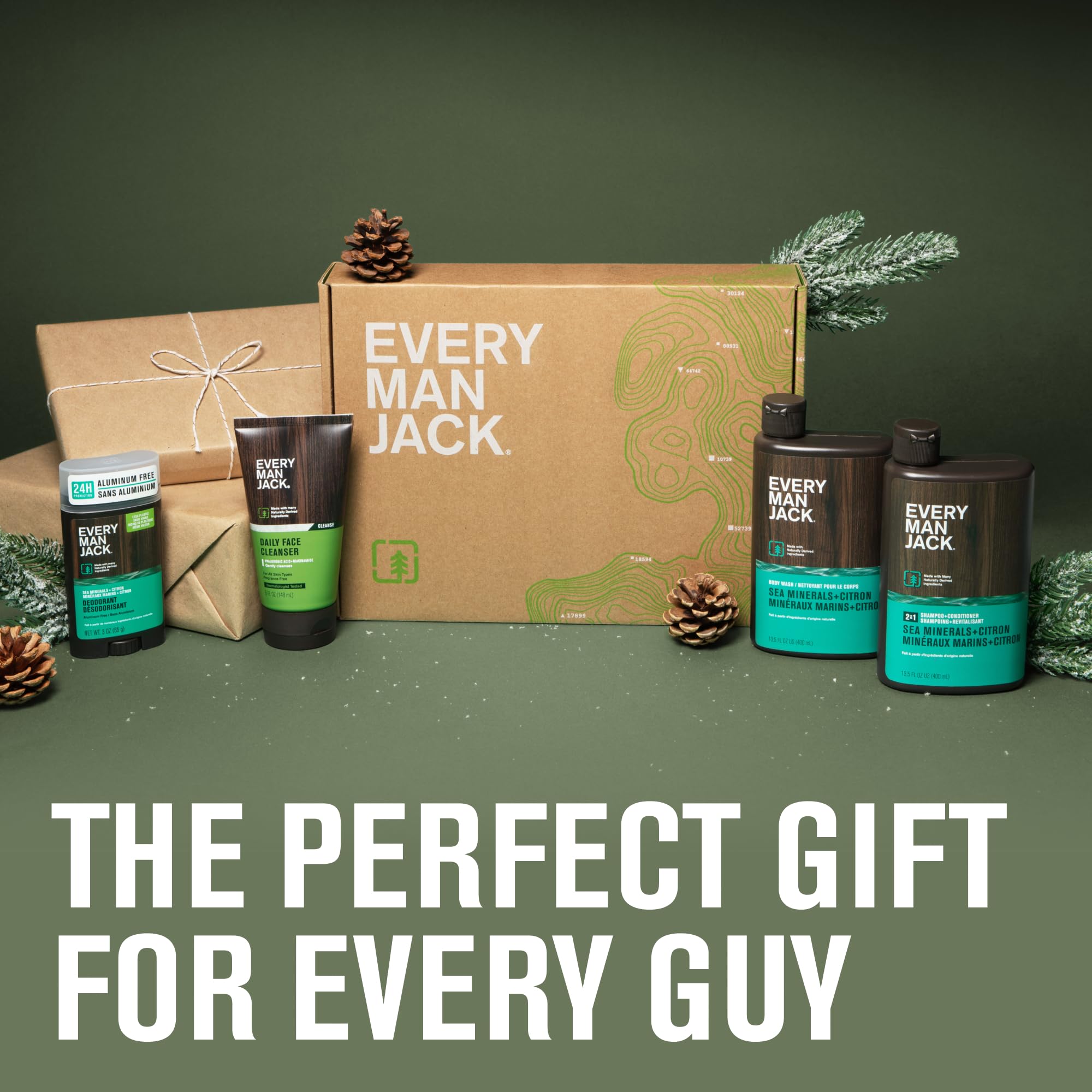 Every Man Jack 2-in-1 Shampoo Conditioner bottle for streamlined grooming