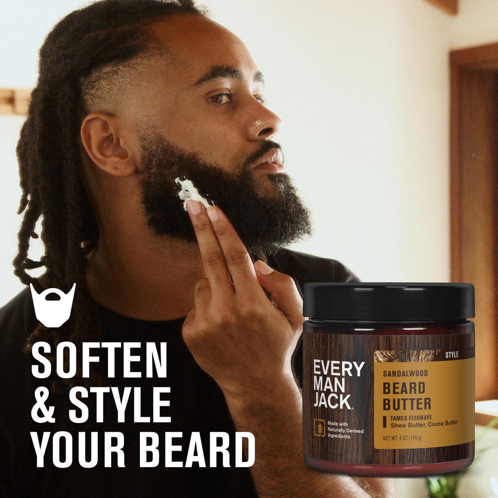 Every Man Jack texture on fingers demonstrates easy melting and quick absorption.