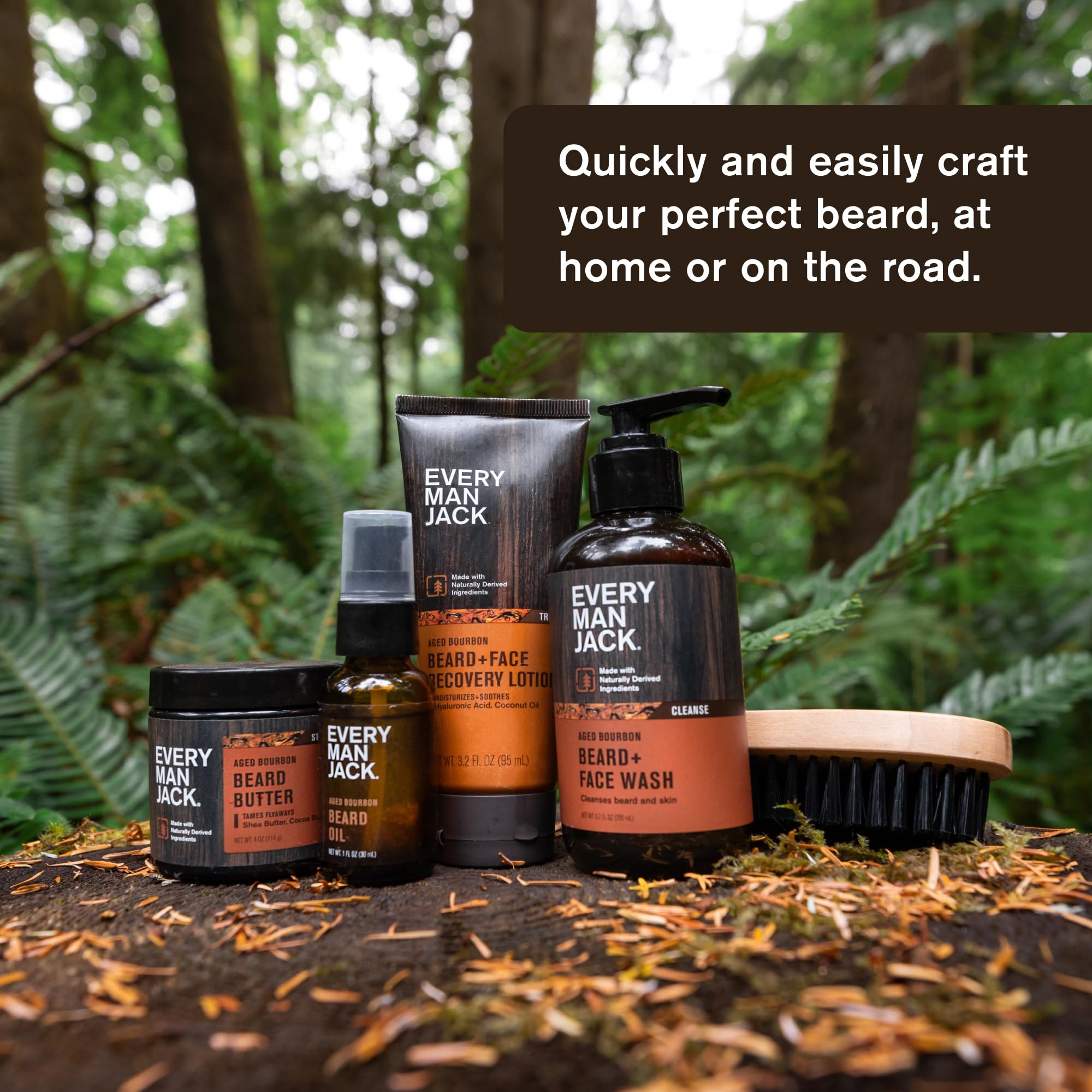 Every Man Jack sandalwood comb reduces snagging during styling