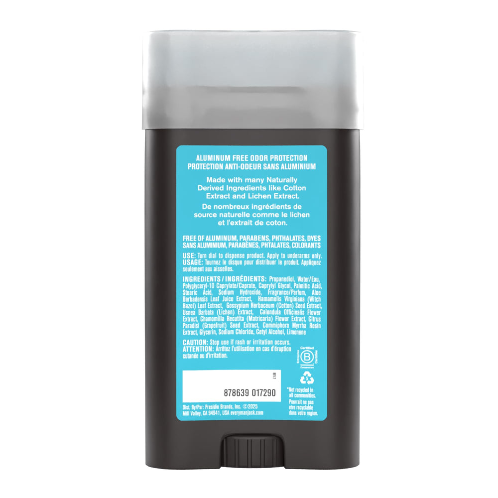 Every Man Jack Coconut Driftwood daily-use ritual visual suggests all-skin-type suitability.